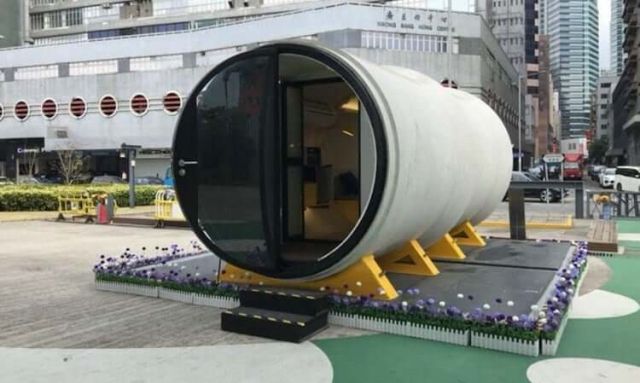 A Hong Kong I Tubi Dell Acqua Diventano Micro Appartamenti